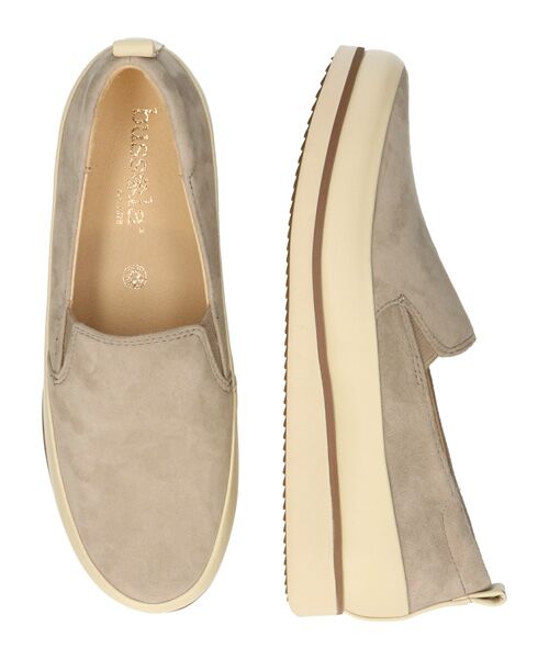 INTER-CHAUSSURES / インター ショシュール スニーカー | 【bossola】撥水レザースリッポンスニーカー | 詳細6