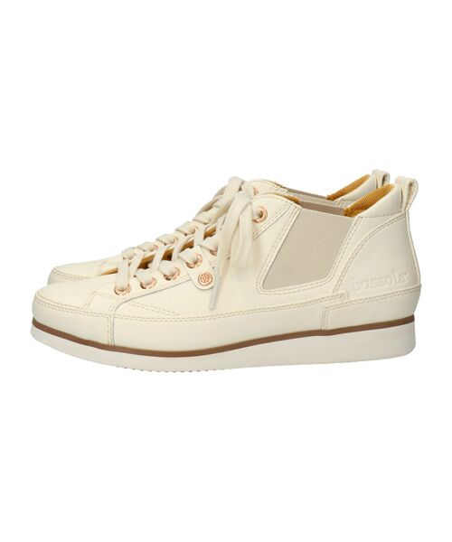 INTER-CHAUSSURES / インター ショシュール スニーカー | 【bossola】撥水サイドゴアミドルカットスニーカー | 詳細1