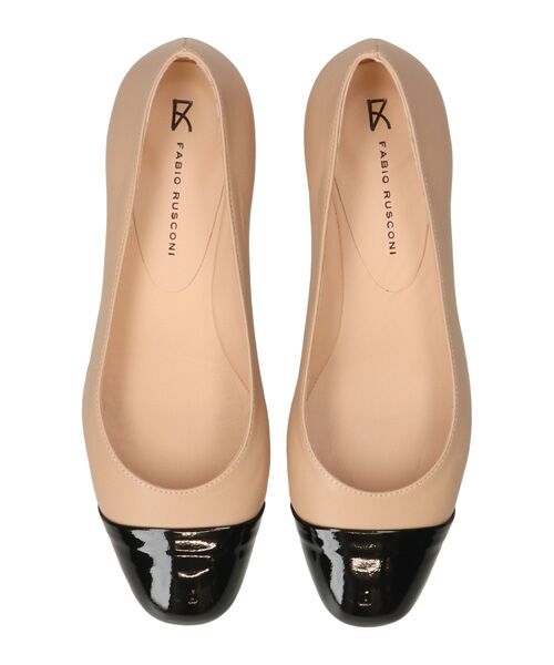 INTER-CHAUSSURES / インター ショシュール パンプス | 【FABIO RUSCONI】ラウンドトウバイカラーパンプス | 詳細4