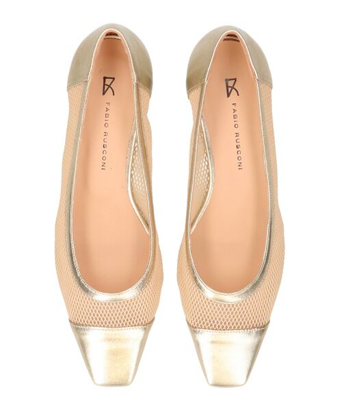 INTER-CHAUSSURES / インター ショシュール パンプス | 【FABIO RUSCONI】スクエアトウチュールパンプス | 詳細12