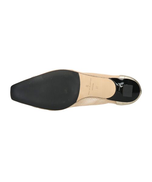 INTER-CHAUSSURES / インター ショシュール パンプス | 【FABIO RUSCONI】スクエアトウチュールパンプス | 詳細14