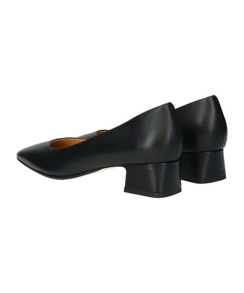 INTER-CHAUSSURES / インター ショシュール パンプス | 【FABIO RUSCONI】スクエアトウフレアヒールパンプス | 詳細2