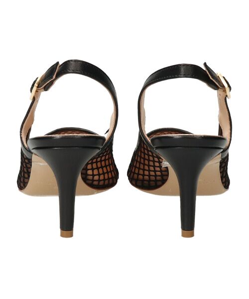 INTER-CHAUSSURES / インター ショシュール パンプス | 【FABIO RUSCONI】チュールネットレイヤードバックバンド | 詳細4