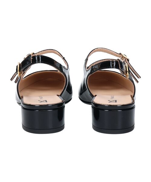 INTER-CHAUSSURES / インター ショシュール パンプス | 【FABIO RUSCONI】ダブルストラップバックバンドパンプス | 詳細4