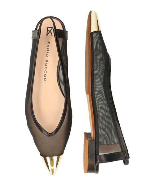 INTER-CHAUSSURES / インター ショシュール パンプス | 【FABIO RUSCONI】メタルトウチュールバックバンドパンプス | 詳細6