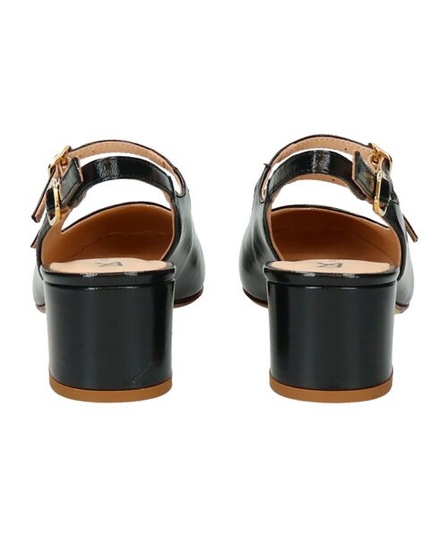 INTER-CHAUSSURES / インター ショシュール パンプス | 【FABIO RUSCONI】ダブルストラップバックバンドパンプス | 詳細4