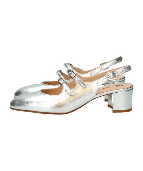 INTER-CHAUSSURES / インター ショシュール パンプス | 【FABIO RUSCONI】ダブルストラップバックバンドパンプス | 詳細9