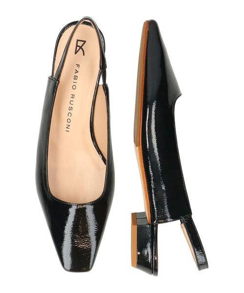 INTER-CHAUSSURES / インター ショシュール パンプス | 【FABIO RUSCONI】ローヒールバックバンドパンプス | 詳細6