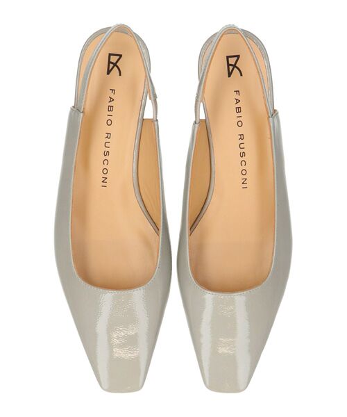 INTER-CHAUSSURES / インター ショシュール パンプス | 【FABIO RUSCONI】ローヒールバックバンドパンプス | 詳細12