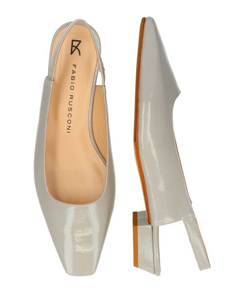 INTER-CHAUSSURES / インター ショシュール パンプス | 【FABIO RUSCONI】ローヒールバックバンドパンプス | 詳細13