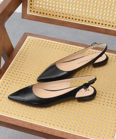 INTER-CHAUSSURES / インター ショシュール パンプス | 【FABIO RUSCONI】ポインテッドトウベーシックバックバンド