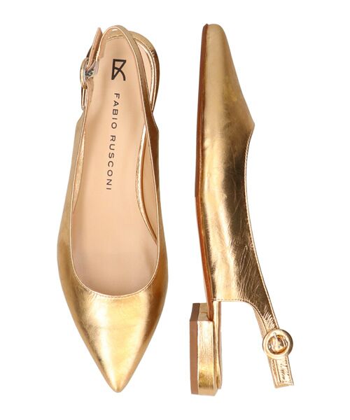 INTER-CHAUSSURES / インター ショシュール パンプス | 【FABIO RUSCONI】ポインテッドトウベーシックバックバンド | 詳細13