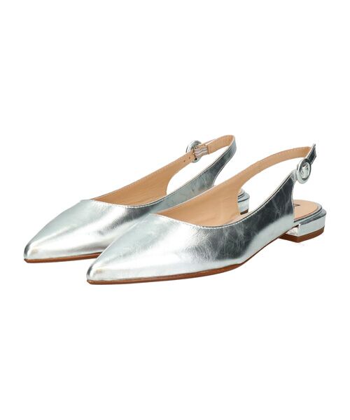 INTER-CHAUSSURES / インター ショシュール パンプス | 【FABIO RUSCONI】ポインテッドトウベーシックバックバンド | 詳細15