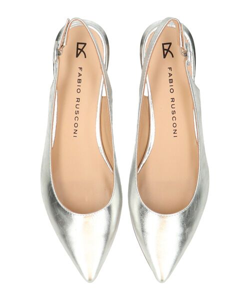 INTER-CHAUSSURES / インター ショシュール パンプス | 【FABIO RUSCONI】ポインテッドトウベーシックバックバンド | 詳細19