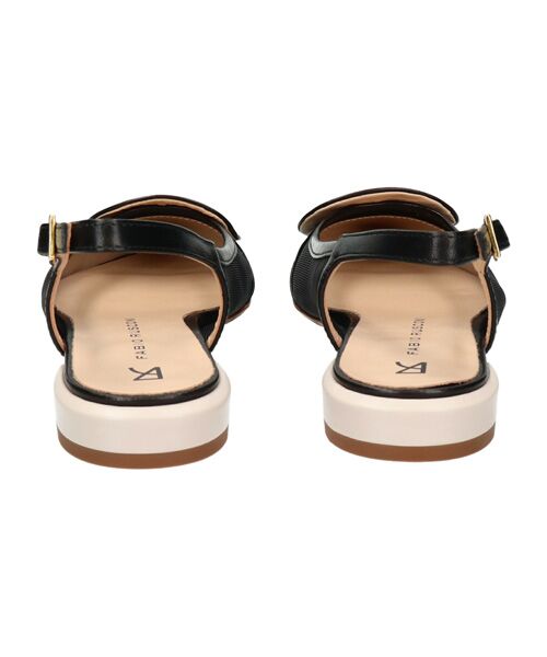 INTER-CHAUSSURES / インター ショシュール パンプス | 【FABIO RUSCONI】チュールコンビオーナメントバンクバンド | 詳細4