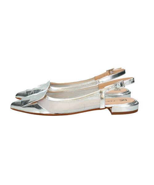 INTER-CHAUSSURES / インター ショシュール パンプス | 【FABIO RUSCONI】チュールコンビオーナメントバンクバンド | 詳細9