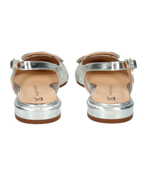 INTER-CHAUSSURES / インター ショシュール パンプス | 【FABIO RUSCONI】チュールコンビオーナメントバンクバンド | 詳細11