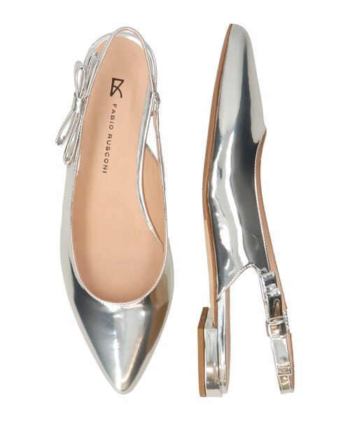 INTER-CHAUSSURES / インター ショシュール パンプス | 【FABIO RUSCONI】サイドリボンローヒールバックバンド | 詳細13