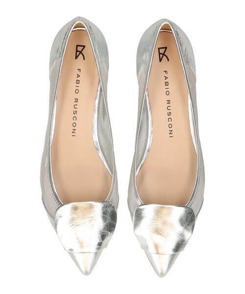 INTER-CHAUSSURES / インター ショシュール パンプス | 【FABIO RUSCONI】ポインテッドオーナメントチュールパンプス | 詳細12