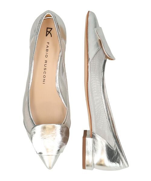 INTER-CHAUSSURES / インター ショシュール パンプス | 【FABIO RUSCONI】ポインテッドオーナメントチュールパンプス | 詳細13