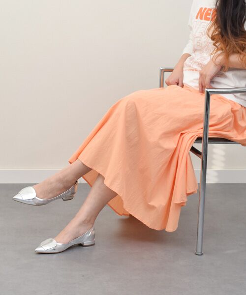 INTER-CHAUSSURES/インター ショシュール 【FABIO RUSCONI】ポインテッドオーナメントチュールパンプス シルバーコンビ 36 INTER-CHAUSSURES/インター ショシュール 【FABIO RUSCONI】ポインテッドオーナメントチュールパンプス シルバーコンビ 36