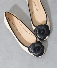 INTER-CHAUSSURES / インター ショシュール パンプス | 【FABIO RUSCONI】ラウンドトウカメリアバレエシューズ
