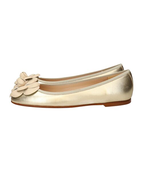 INTER-CHAUSSURES / インター ショシュール パンプス | 【FABIO RUSCONI】ラウンドトウカメリアバレエシューズ | 詳細16