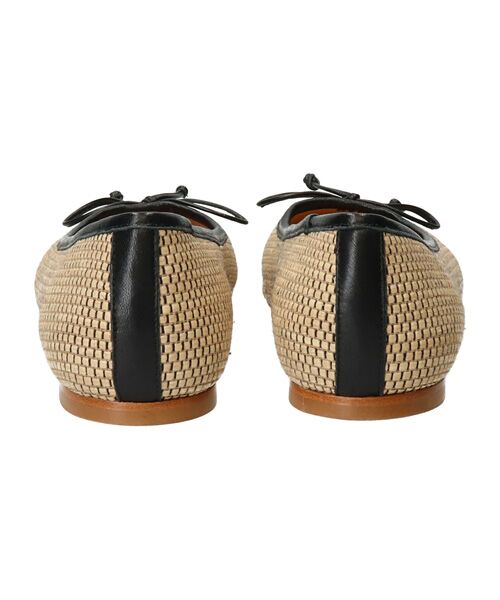 INTER-CHAUSSURES / インター ショシュール バレエシューズ | 【FABIO RUSCONI】スクエアトウラフィアバレエシューズ | 詳細3