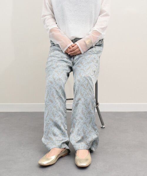 INTER-CHAUSSURES / インター ショシュール パンプス | 【FABIO RUSCONI】ソフトスクエアトウVカットバレエシューズ | 詳細14