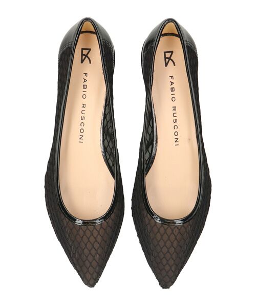 INTER-CHAUSSURES / インター ショシュール パンプス | 【FABIO RUSCONI】チュールネットレイヤードパンプス | 詳細5