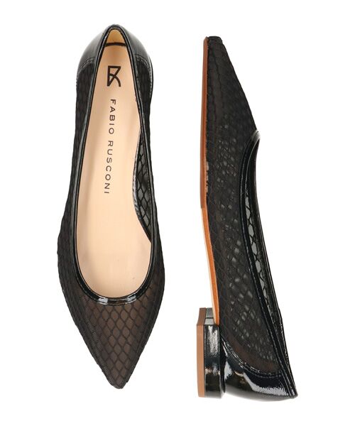 INTER-CHAUSSURES / インター ショシュール パンプス | 【FABIO RUSCONI】チュールネットレイヤードパンプス | 詳細6