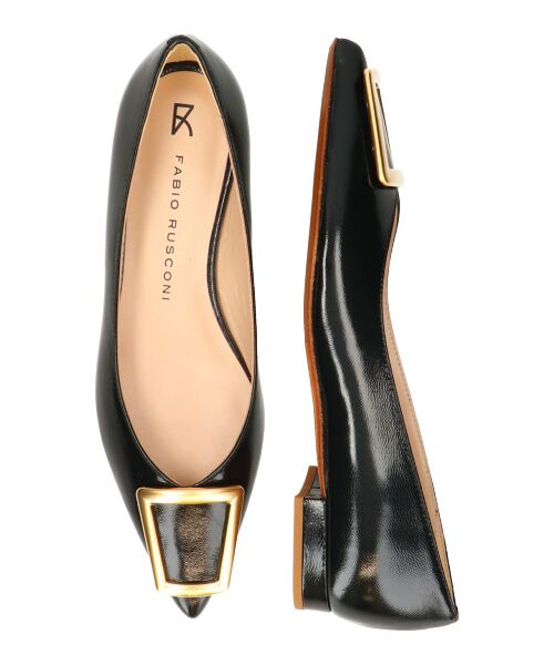 INTER-CHAUSSURES / インター ショシュール パンプス | 【FABIO RUSCONI】ポインテッドトウバックルパンプス | 詳細6