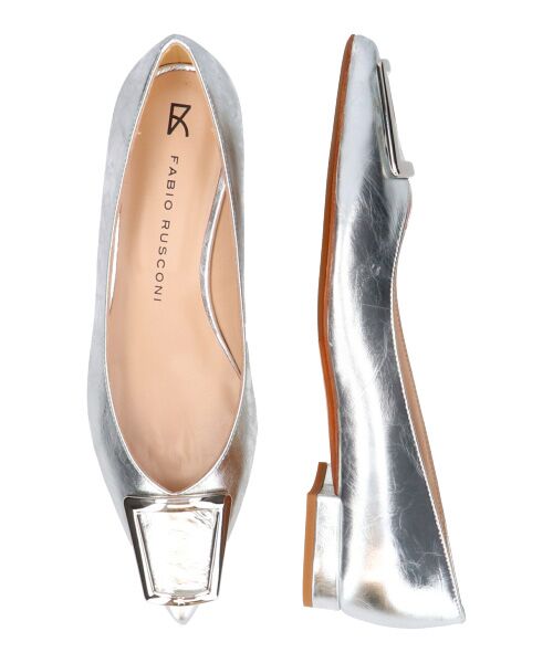 INTER-CHAUSSURES / インター ショシュール パンプス | 【FABIO RUSCONI】ポインテッドトウバックルパンプス | 詳細15