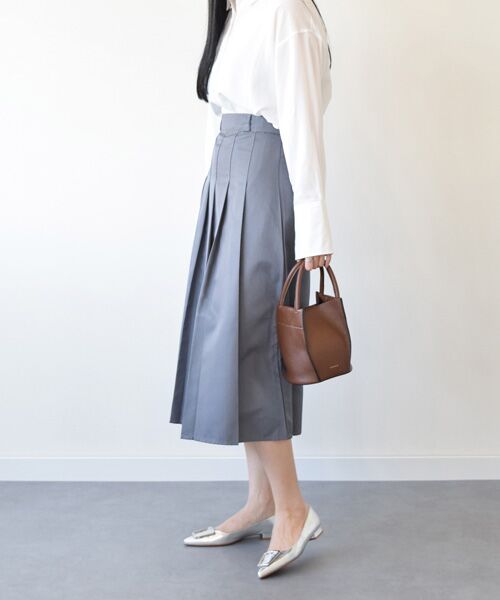 INTER-CHAUSSURES / インター ショシュール パンプス | 【FABIO RUSCONI】ポインテッドトウバックルパンプス | 詳細18