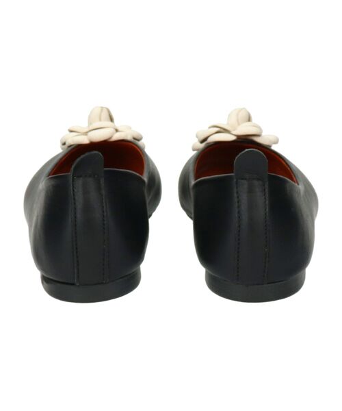 INTER-CHAUSSURES / インター ショシュール パンプス | 【FABIO RUSCONI】ラウンドトウVカットカメリアバレエ | 詳細3