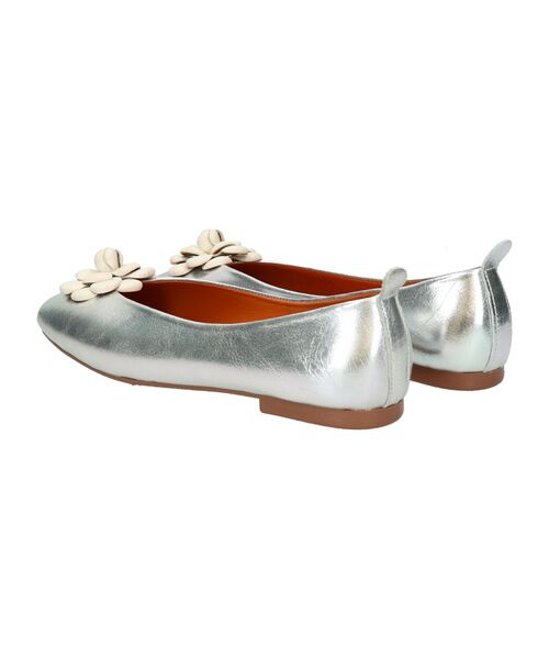 INTER-CHAUSSURES / インター ショシュール パンプス | 【FABIO RUSCONI】ラウンドトウVカットカメリアバレエ | 詳細14