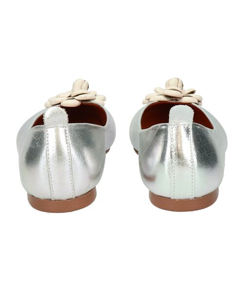 INTER-CHAUSSURES / インター ショシュール パンプス | 【FABIO RUSCONI】ラウンドトウVカットカメリアバレエ | 詳細15