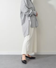 INTER-CHAUSSURES / インター ショシュール パンプス | 【FABIO RUSCONI】ローヒールポインテッドトウパンプス