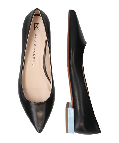 INTER-CHAUSSURES / インター ショシュール パンプス | 【FABIO RUSCONI】ポインテッドトウカラーヒールパンプス | 詳細13