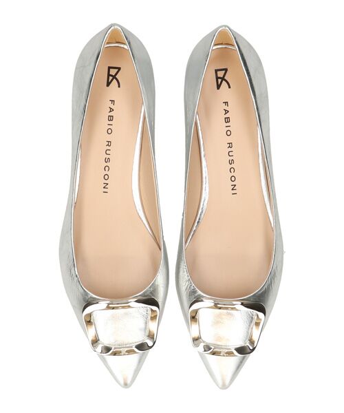 INTER-CHAUSSURES / インター ショシュール パンプス | 【FABIO RUSCONI】ローヒールバックルパンプス | 詳細18