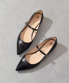 INTER-CHAUSSURES / インター ショシュール パンプス | 【FABIO RUSCONI】ポインテッドトウメリージェーンパンプス