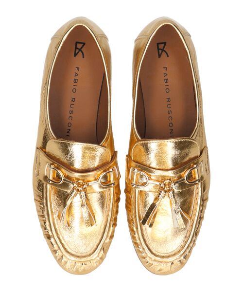 INTER-CHAUSSURES / インター ショシュール ビジネス・ドレスシューズ | 【FABIO RUSCONI】ラウンドトウビットタッセルローファー | 詳細4