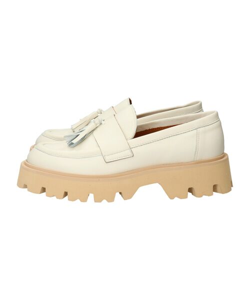 INTER-CHAUSSURES / インター ショシュール ビジネス・ドレスシューズ | 【FABIO RUSCONI】ラウンドトウ厚底タッセルローファー | 詳細7