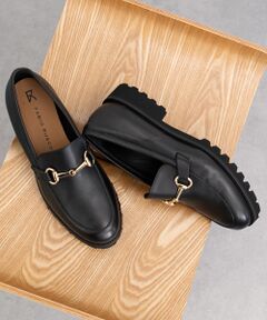 INTER-CHAUSSURES / インター ショシュール ビジネス・ドレスシューズ | 【FABIO RUSCONI】EVAタンクソールビットローファー