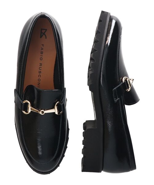 INTER-CHAUSSURES / インター ショシュール ビジネス・ドレスシューズ | 【FABIO RUSCONI】EVAタンクソールビットローファー | 詳細12