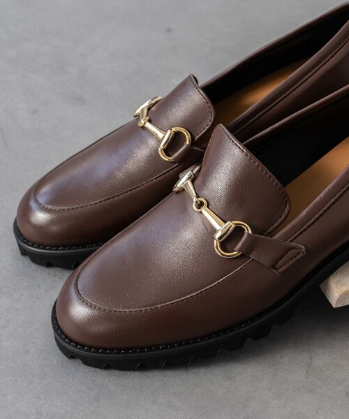 INTER-CHAUSSURES / インター ショシュール ビジネス・ドレスシューズ | 【FABIO RUSCONI】EVAタンクソールビットローファー | 詳細30