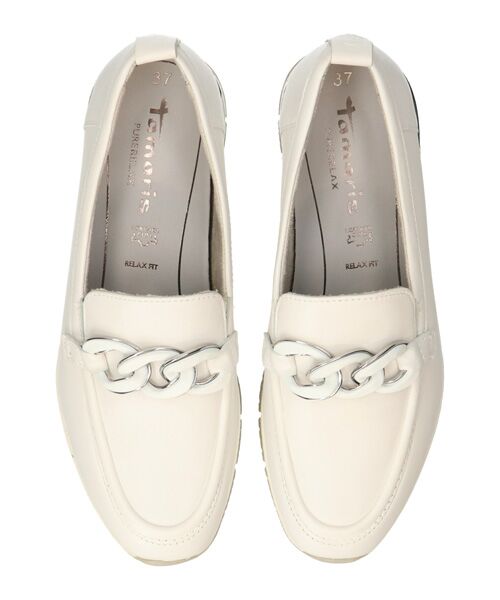 INTER-CHAUSSURES / インター ショシュール ビジネス・ドレスシューズ | 【TAMARIS】チェーン飾りスリッポンシューズ | 詳細5