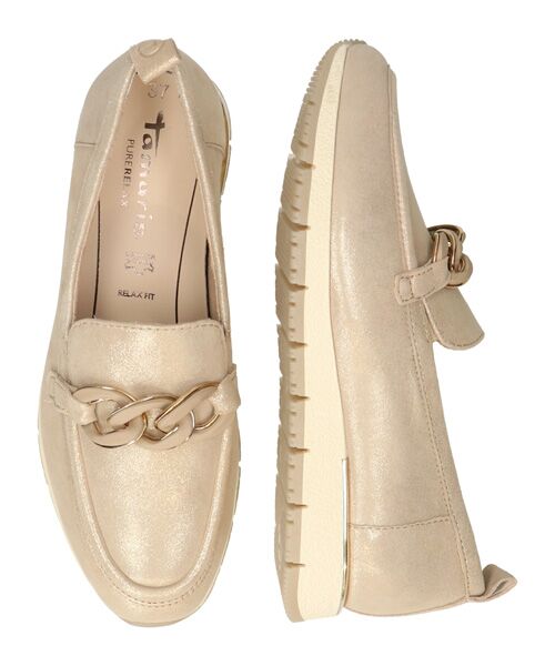 INTER-CHAUSSURES / インター ショシュール ビジネス・ドレスシューズ | 【TAMARIS】チェーン飾りスリッポンシューズ | 詳細13