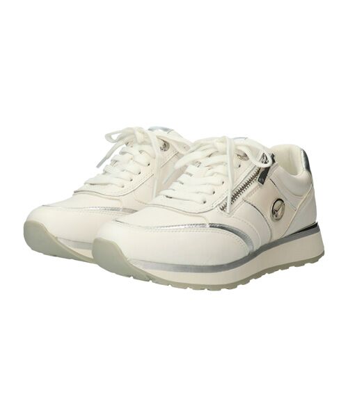 INTER-CHAUSSURES / インター ショシュール スニーカー | 【TAMARIS】サイドジップロゴスニーカー | 詳細8