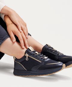 INTER-CHAUSSURES / インター ショシュール スニーカー | 【TAMARIS】サイドジップスニーカー